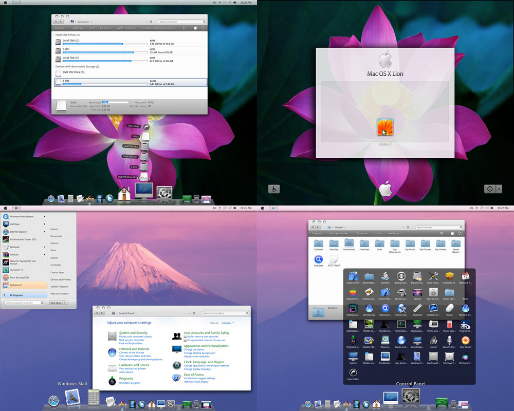 Windows 7 mac os 10.9